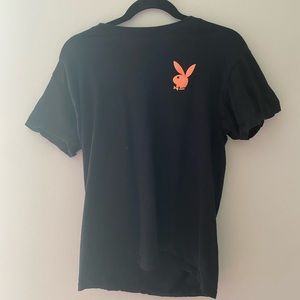 Black and Orange Playboy Shirt